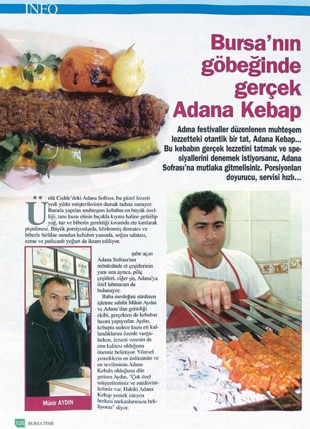 Adana Sofrası Bursa